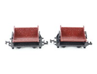 Arnold Spur N 4480 Güterwagen-Set 2-tlg. Lore Kipplore Schotterwagen braun