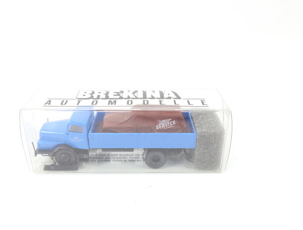 Brekina H0 71019 Modellauto LKW IFA "VEB Automobilewerk Wartburg Service" 1:87
