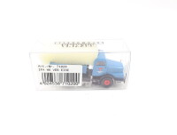 Brekina H0 71020 Modellauto LKW IFA H6 "VEB Kraftverkehr" Werbemodell Blau 1:87