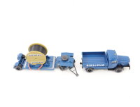 Wiking H0 27 852 Modellauto LKW mit Tiefladeanhänger Büssing 8000 "Siemens"