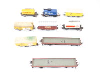 Märklin H0 9x gedeckte Güterwagen Kesselwagen...