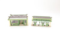 Vollmer H0 25130/25162 Gebäude  BP-Tankstelle...