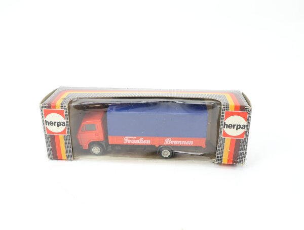 Herpa H0 817 290 Modellfahrzeug MAN G90 Pritschen-Lkw Franken Brunnen 1:87