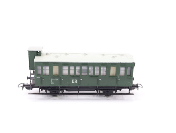 Piko H0 6516 Personenwagen Abteilwagen mit Bremserhaus 530-213 B DR grün 1:87