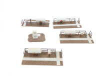 Faller H0 Ausschmückung aus Set 120264 4x Weichenheizung mit Zubehör