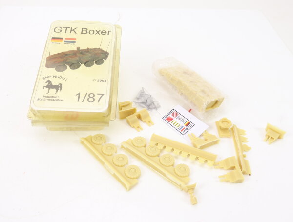 SHM Modell H0 Militärfahrzeug Bausatz Panzer Radpanzer GTK Boxer 1:87