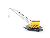Märklin H0 4671 Güterwagen Kranwagen Krupp-Ardelt 6804 gelb DB / DC OVP