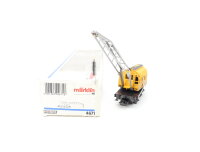 Märklin H0 4671 Güterwagen Kranwagen Krupp-Ardelt 6804 gelb DB / DC OVP