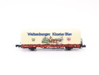 Arnold N 4470 Güterwagen Rungenwagen "Weltenburger Kloster Bier" 430052 DB / OVP