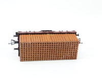 Fleischmann H0 1451 Güterwagen Niederbordwagen Ladung 328 3 777-7 DB /patiniert