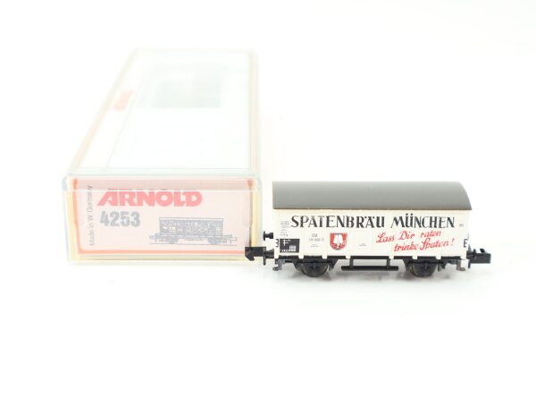 Arnold N 4253 Güterwagen Bierwagen "Spatenbräu München" 516 966 DB / OVP