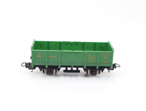 Lima H0 Offener Güterwagen Hochbordwagen Mt3122 grün SV Italia Padova