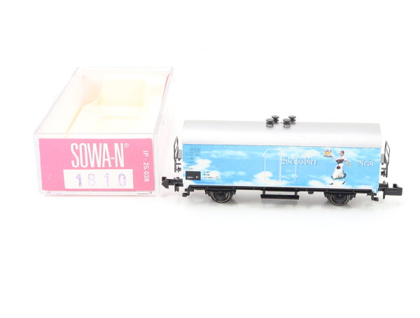 Sowa N 1810 Güterwagen Bierwagen Kühlwagen "Weissbier Resi" DB