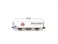 Minitrix N 13977 Güterwagen Bierwagen Kühlwagen "Paulaner" DB