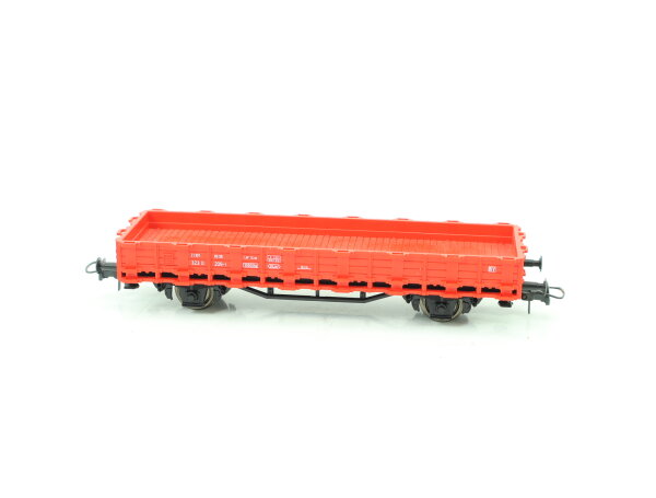 Roco H0 Güterwagen Niederbordwagen  Rungenwagen  323 0 209-1 rot DB / NEM