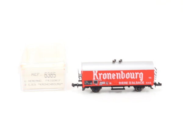 Ibertren N 6385 Güterwagen Kühlwagen "Kronenbourg Bier" 738-9 SNCF / OVP