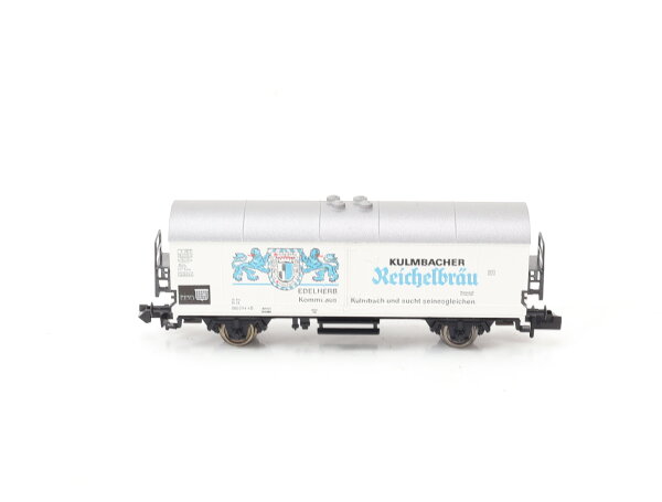Fleischmann N 8326 K Güterwagen Bierwagen "Kulmbacher Reichelbräu" 744 3 DB/ NEM