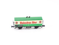 Minitrix N 3223 Güterwagen Bierwagen Kühlwagen "Heineken Bier" NS