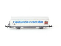 Roco N 02326C Güterwagen Schiebewandwagen Feldschlösschen Bier SBB / OVP