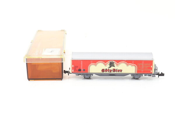 Roco/Baur N Güterwagen Schiebewandwagen "Götz-Bier" 8930-5 DB / OVP