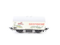 Fleischmann H0 5042 gedeckter Güterwagen "SEEFISCHE" 082 0 22-5 DB