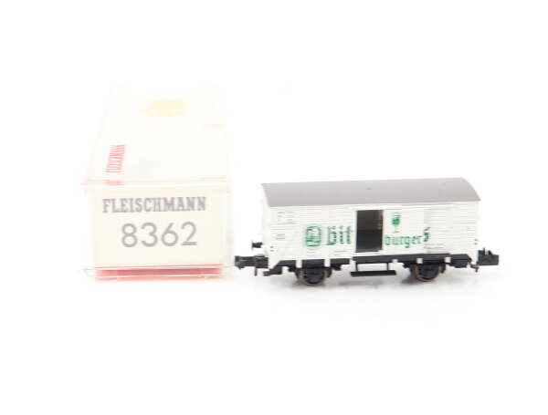 Fleischmann N 8362 gedeckter Güterwagen Bierwagen "Bitburger" 78 192 DRG / OVP