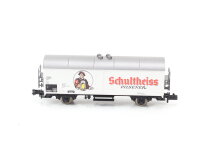 Fleischmann N 8340 Güterwagen Kühlwagen "Schultheiss Pilsener" 2 400-74 DB / OVP
