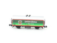 Sowa N 1306 Güterwagen Kühlwagen Bierwagen "Feldschlößchen Pils" 3 600-3 DB /OVP