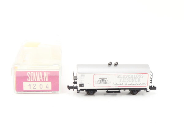Sowa N 1204 Güterwagen Kühlwagen Bierwagen "Elbschloss Pilsener" 3 600-3 DB /OVP