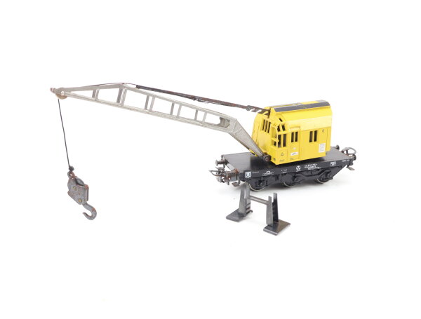 Märklin H0 4671 Güterwagen Kranwagen Krupp-Ardelt gelb 974 0 078-8 DB