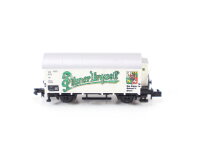 Arnold N 4415 Güterwagen Bierwagen mit Bremserhaus "Pilsner Urquel" / OVP