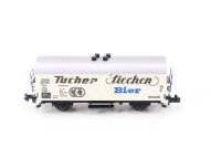 Minitrix N 3257 Güterwagen Kühlwagen "Tucher Siechen Bier" DB / OVP