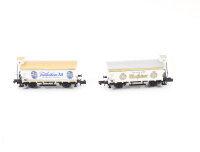 Arnold N 0138 Güterwagen Set 2-tlg. Bierwagen "Warsteiner/Frankenheim Alt" / OVP