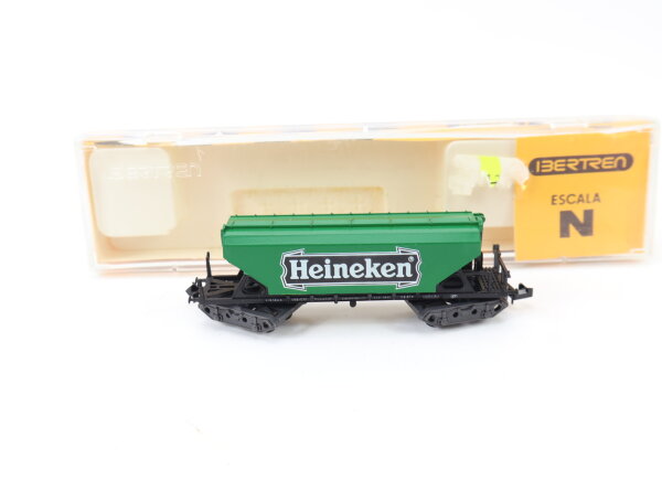 Ibertren N 6484 Güterwagen Selbstentladewagen Getreidewagen "Heineken" SBB / OVP