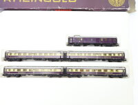 Arnold N 0143 Personenwagen-Set 5-tlg. Luxuszug Rheingold DR / OVP Licht
