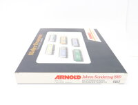 Arnold N 0165 Güterwagenset 6-tlg. Jahressonderzug 1989 "Kloster-Brauereien" OVP