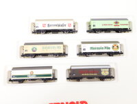 Arnold N 0148 Güterwagenset 6-tlg. Norddeutsche Bierwagen Garnitur / OVP