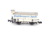 Minitrix N 13593 Güterwagen Bierwagen Stadtbrauerei Spalt K.Bay.Sts.B.