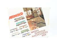 Arnold N 0230 Güterwagenset 7-tlg. "Bierwagen...