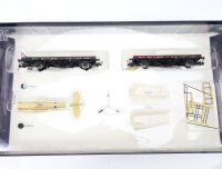 Liliput H0 L240043 Güterwagen Flugzeug-Transportset Flachwagen und ME 109E /NEM