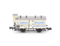 Minitrix N 13644 Güterwagen Bierwagen "Bavaria Brauerei" KPEV / NEM
