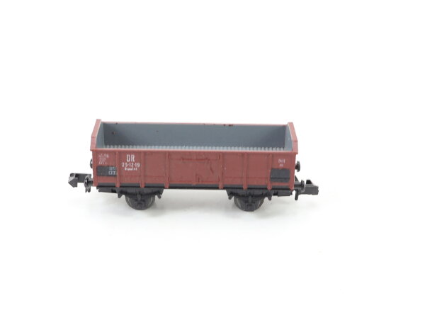 Piko N 5/4125/015 aus Set offener Güterwagen Hochbordwagen braun 25-12-19 DR