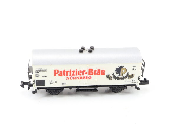 Minitrix N 3227 Güterwagen Kühlwagen Bierwagen "Patrizier-Bräu" DB