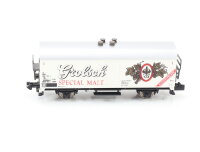 Minitrix N 13837 K Güterwagen Bierwagen Kühlwagen "Grolsch" NS