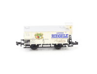 Minitrix N 13658 Güterwagen Bierwagen "Brauhaus Riegele" 520 941 DR