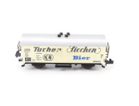 Minitrix N 3257 Güterwagen Kühlwagen "Tucher Siechen Bier" DB