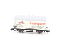 Fleischmann H0 5042 gedeckter Güterwagen Kühlwagen "SEEFISCHE" 082 0 22-5 DB