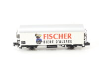 Arnold N 4555-20 Güterwagen Kühlwagen Bierwagen "Fischer Biere D’Alsace" SNCF