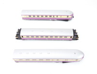 Piko H0 EM14 Schnelltriebwagenzug 3-tlg. violett-beige BR VT 137 154 a/b/c DR
