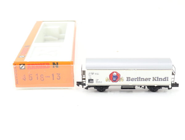 Arnold N 4518-13 Güterwagen Kühlwagen Bierwagen "Berliner Kindl" DB